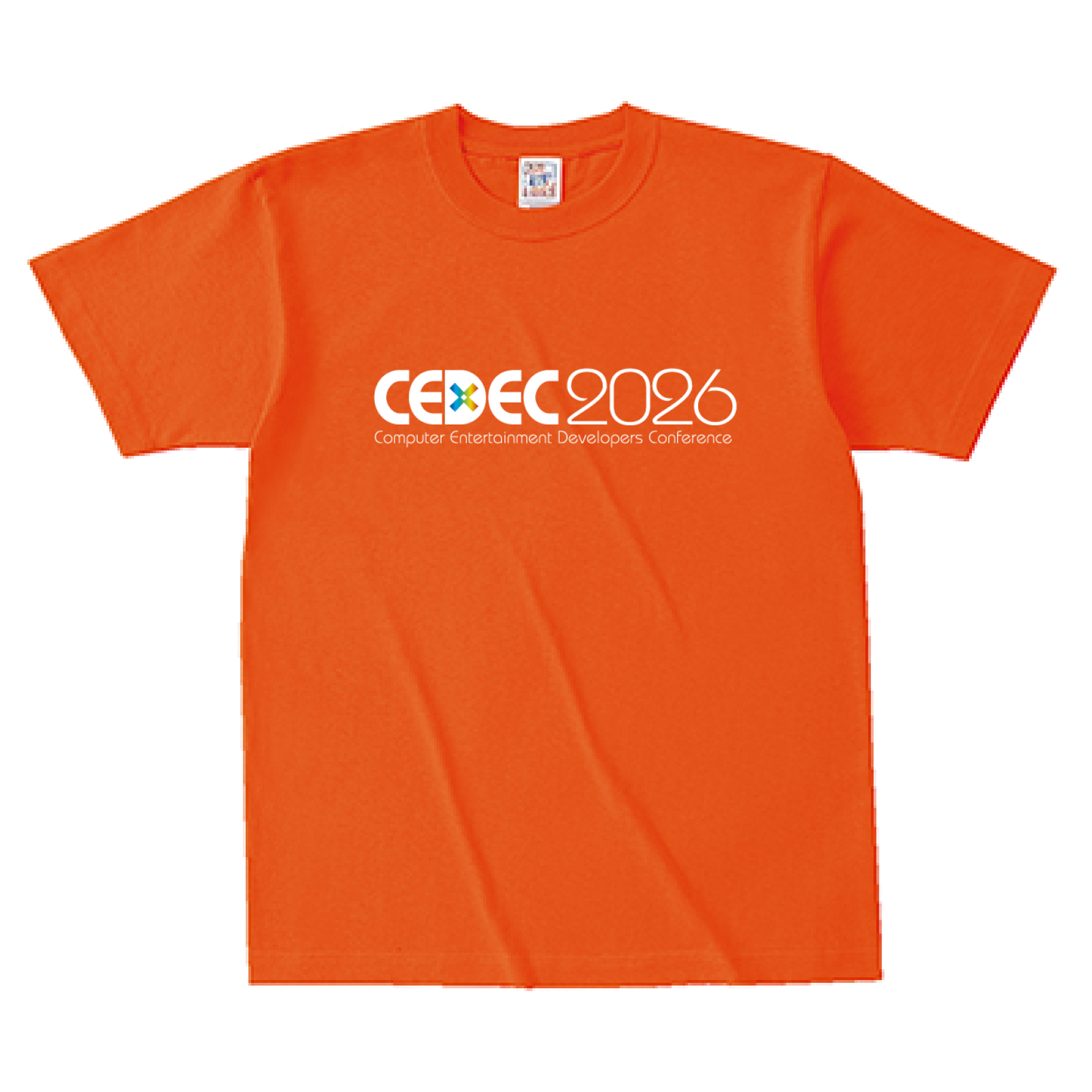 CEDEC2026 Tシャツ オレンジ