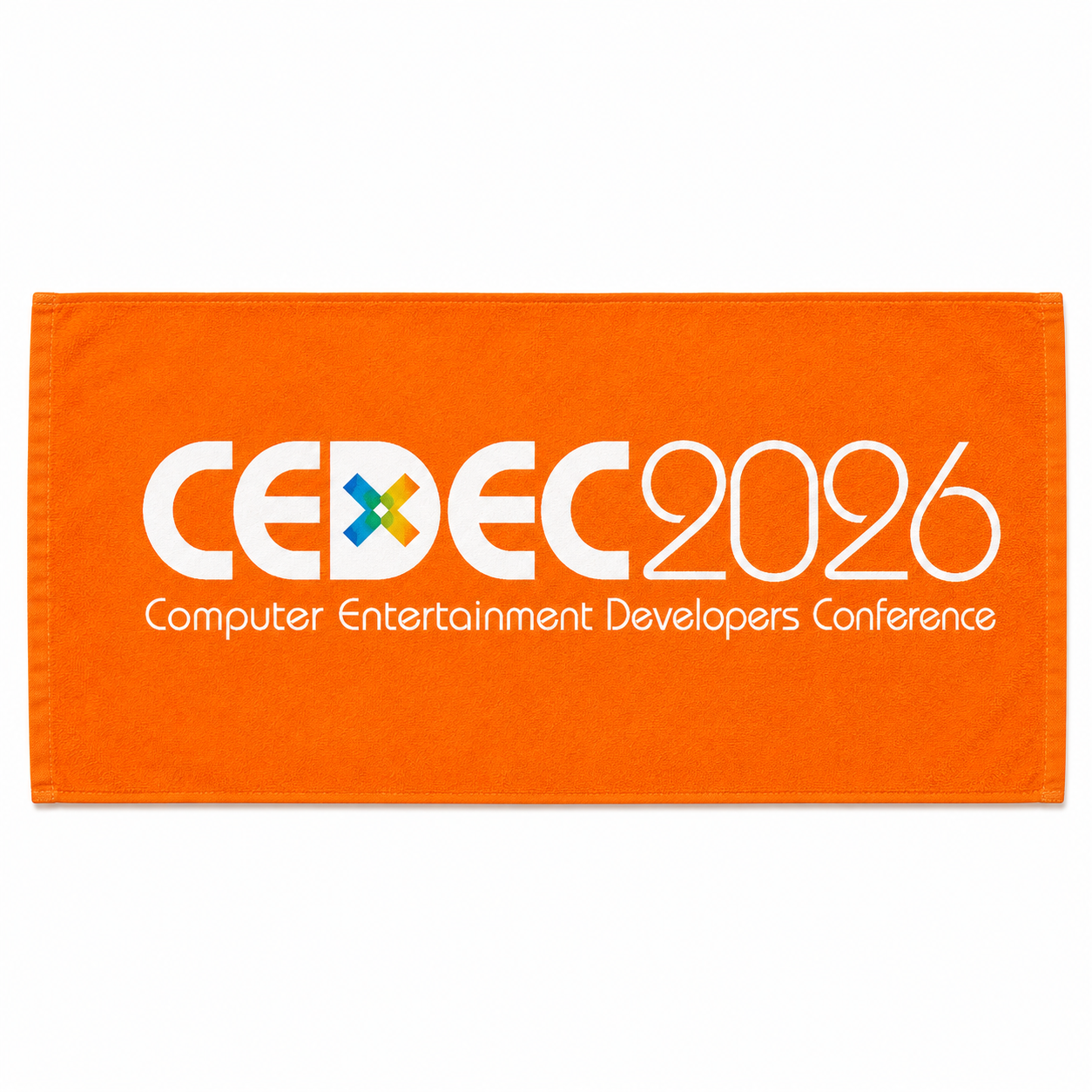 CEDEC2026 タオル オレンジ